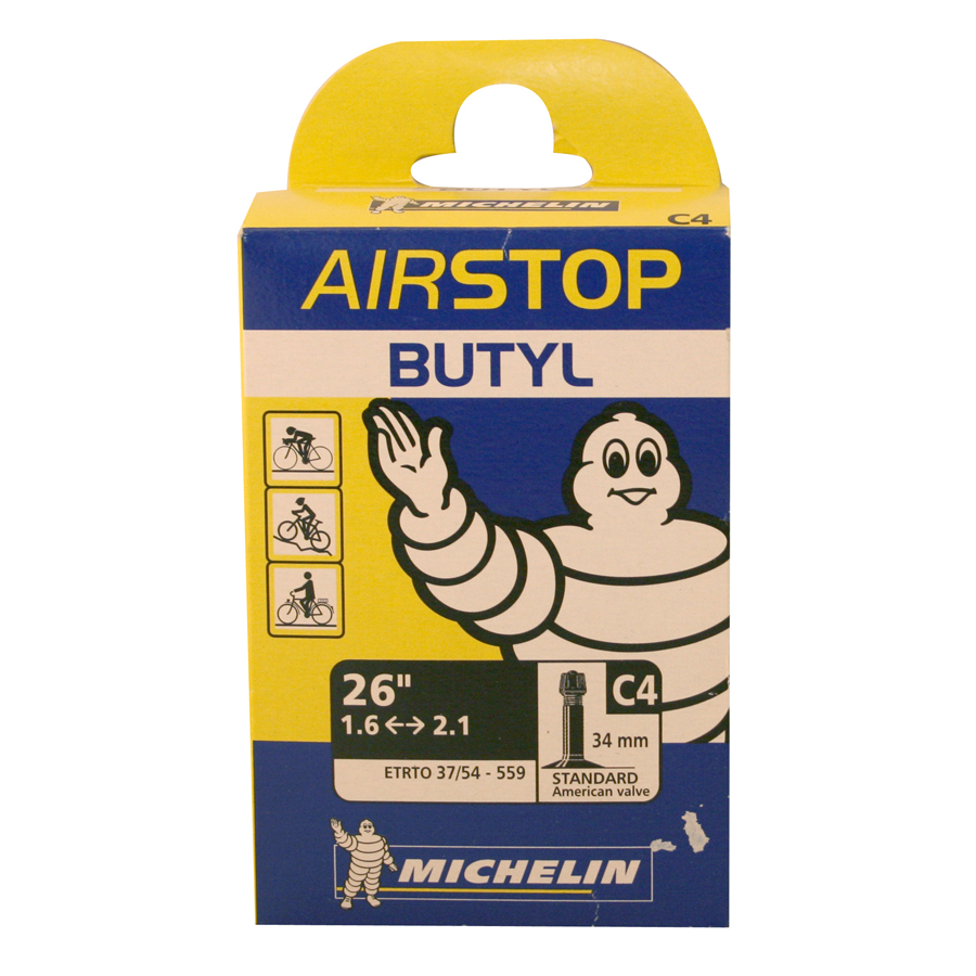 Michelin Fahrradschlauch, 26x1,45/ 2,6 SV, 34 mm - ATU