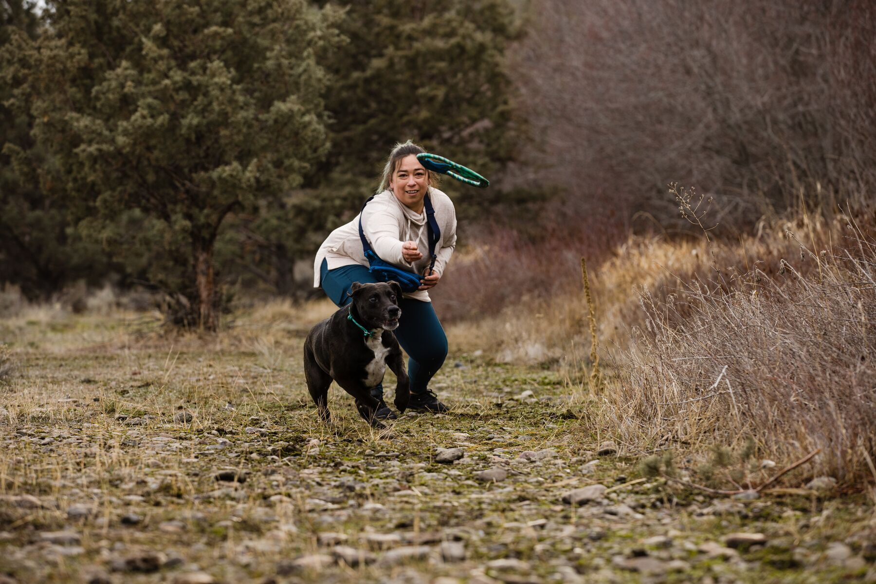 Ruffwear Frisbees & Wurfspielzeug Ruffwear Pacific Ring™ Spielzeug blau/ türkis