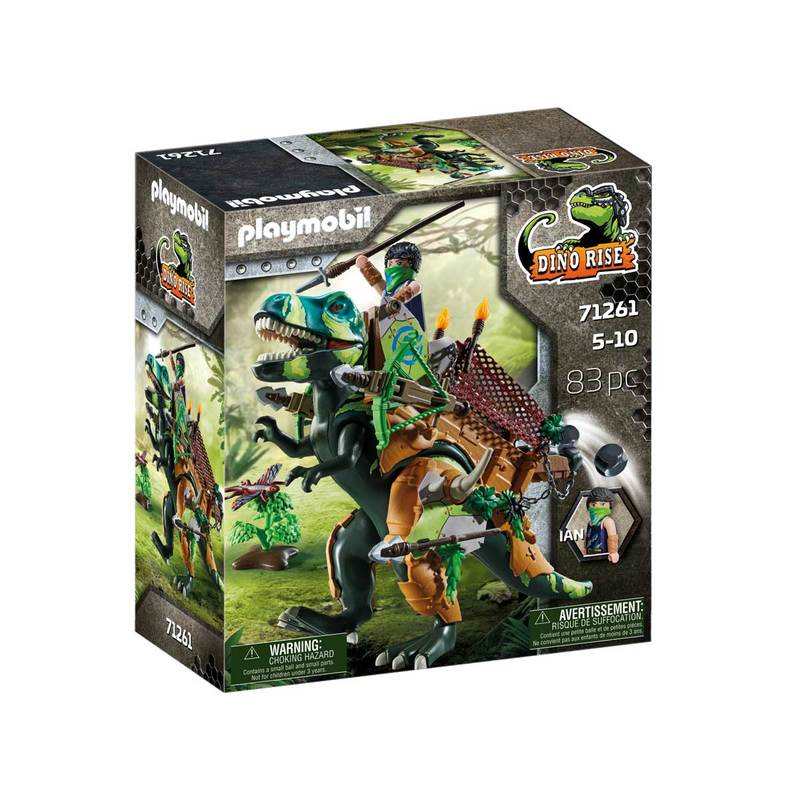 71261 Tyrannosaure et soldat Playmobil Dino Rise