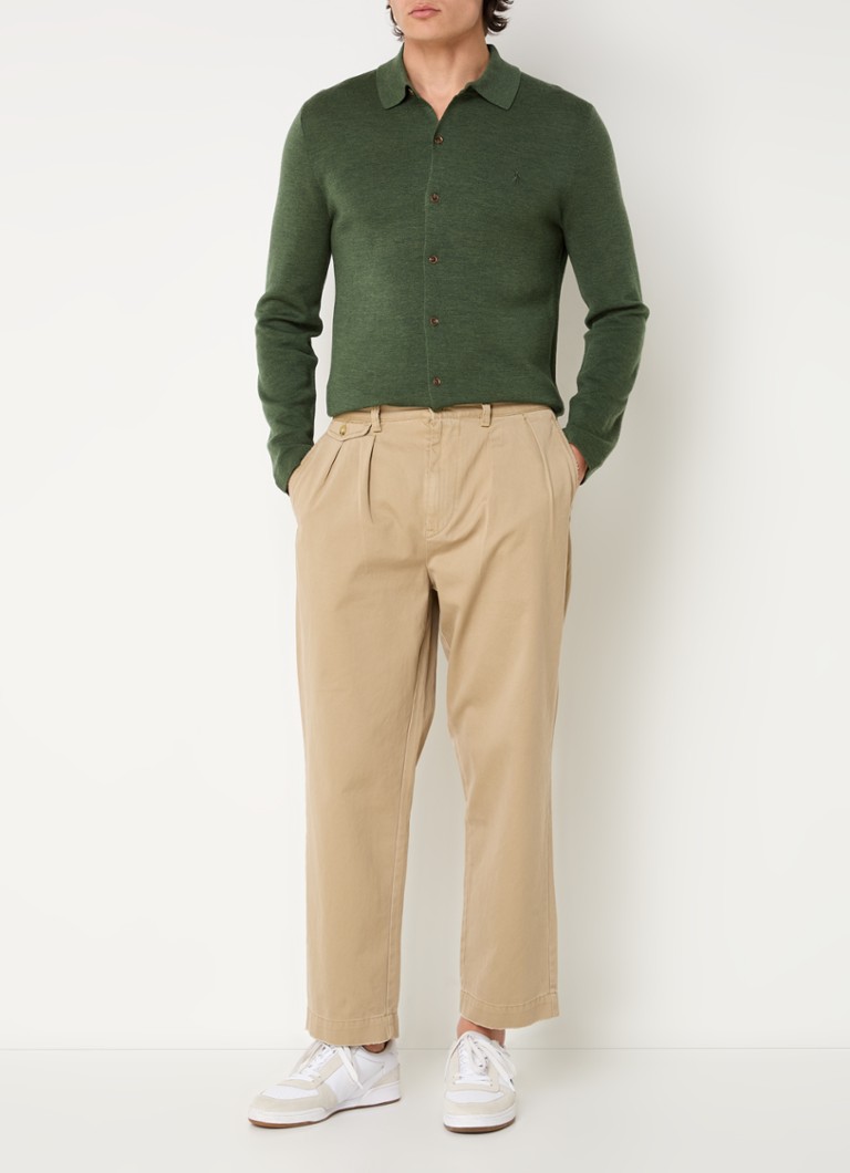 Volnena srajca Ralph Lauren Regular fit z logotipom