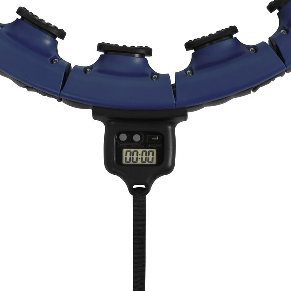 Smarter Fitnessreifen mit Timer, blau