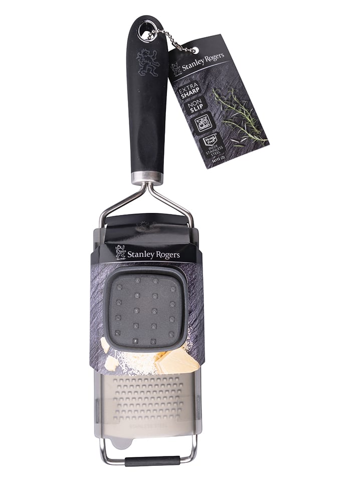 Fackelmann Handreibe in Silber/ Schwarz - (L)31 cm günstig kaufen onesize