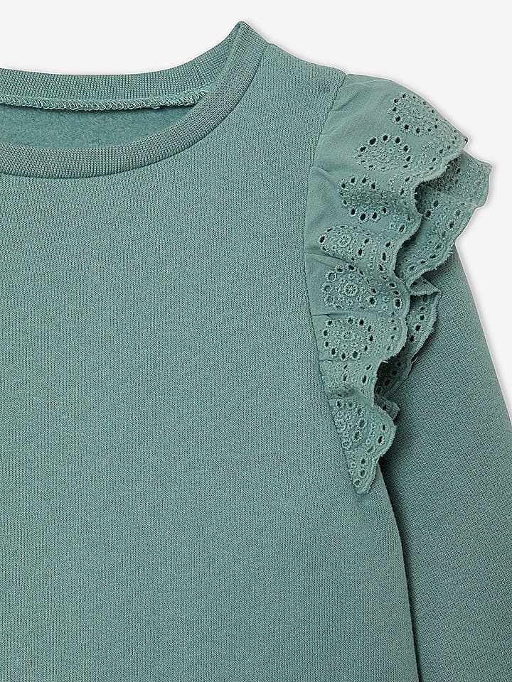 vertbaudet Kleid in Grün günstig kaufen 140
