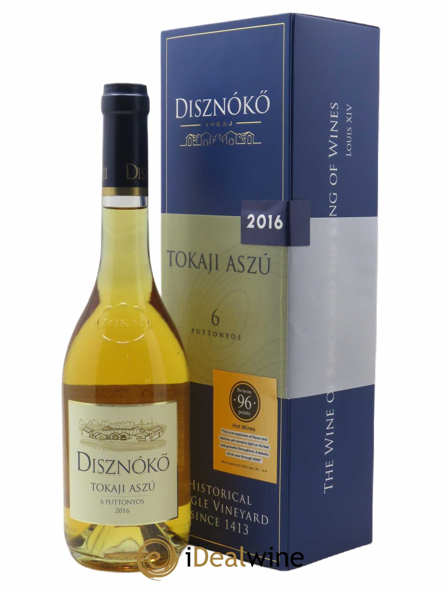 Tokaji Aszu 6 Puttonyos Disznoko (Domaine)  2016 - Lot de 1 Bouteille