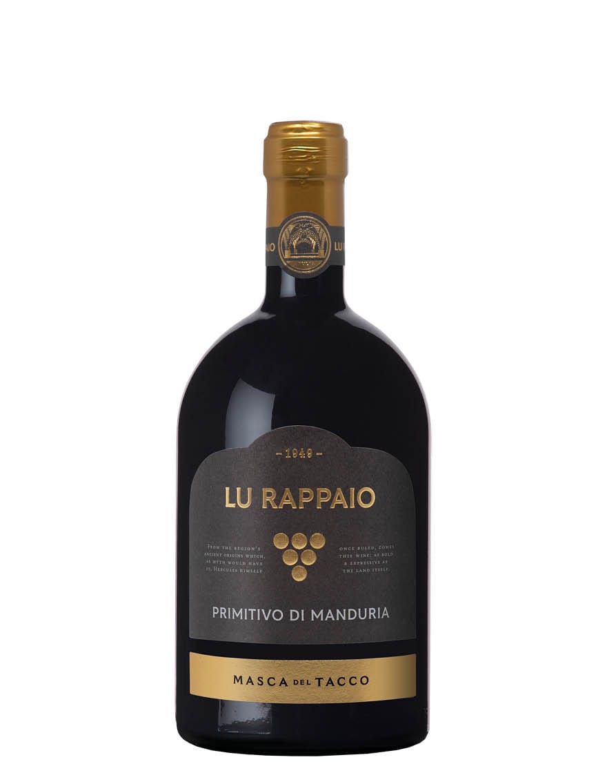 Primitivo di Manduria DOP Lu Rappaio 2021 Masca del Tacco 0,75 ℓ