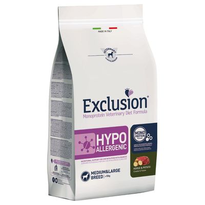 Exclusion Diet Hypoallergenic Medium/Large Adult mit Pferd & Kartoffel