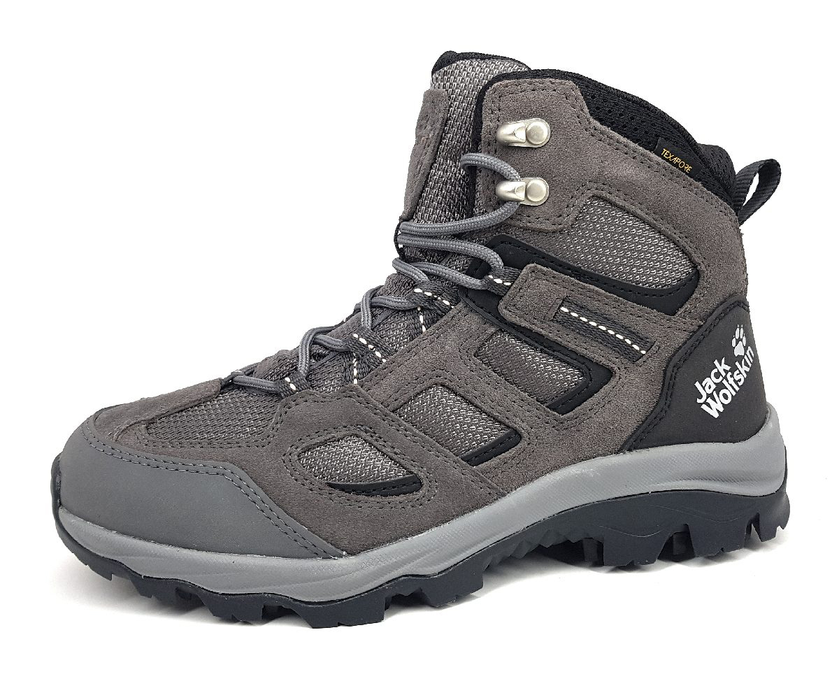 Jack Wolfskin Vojo 3 Texapore mid W 4042471_6152_050 Grau 6152 tarmac grey/ pink