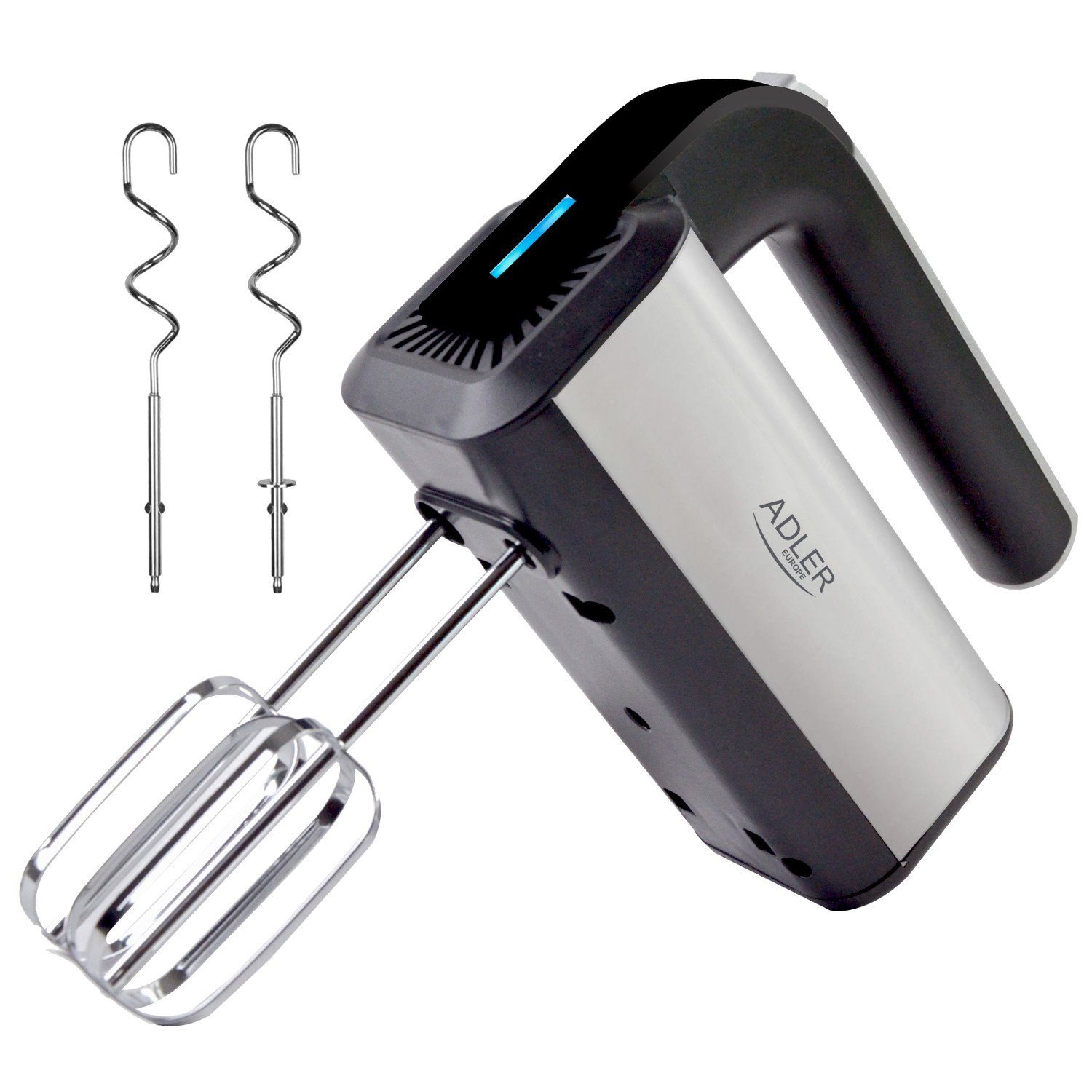 Adler Handmixer AD 4225, 800,00 W, Küchenmixer Stabmixer 800W 5 Geschwindigkeiten
