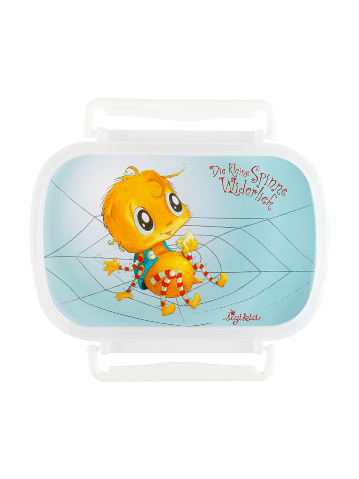 Sigikid Brotdose mit Bügelverschlüss Die kleine Spinne Widerlich in orange günstig kaufen onesize