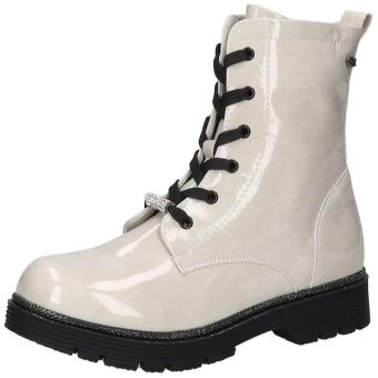 Barbarella Schnür Boots in grau