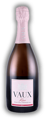 Schloss Vaux Rosé Brut 2021 Schloss Vaux Rosé Brut 2021 Fruchtig mit zartem Schmelz und geschmeidiger Struktur. Jahrgang 2021 - 0,75	 Liter - Vol 12,0%