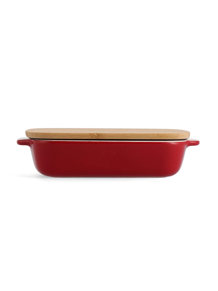 KitchenAid 2tlg. Set: Auflaufform in Rot - 1,9 l günstig kaufen onesize