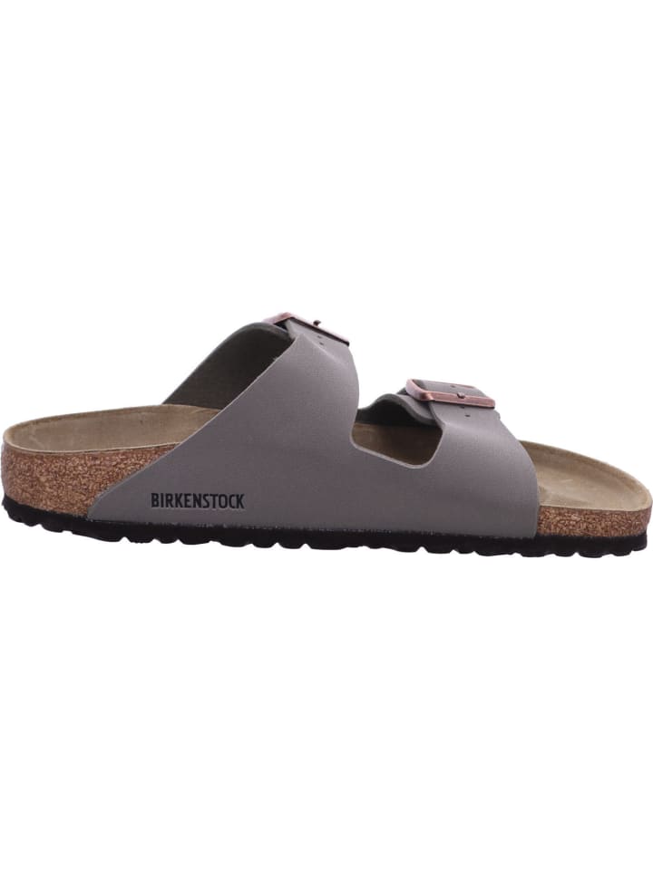 Birkenstock Pantolette in grau günstig kaufen