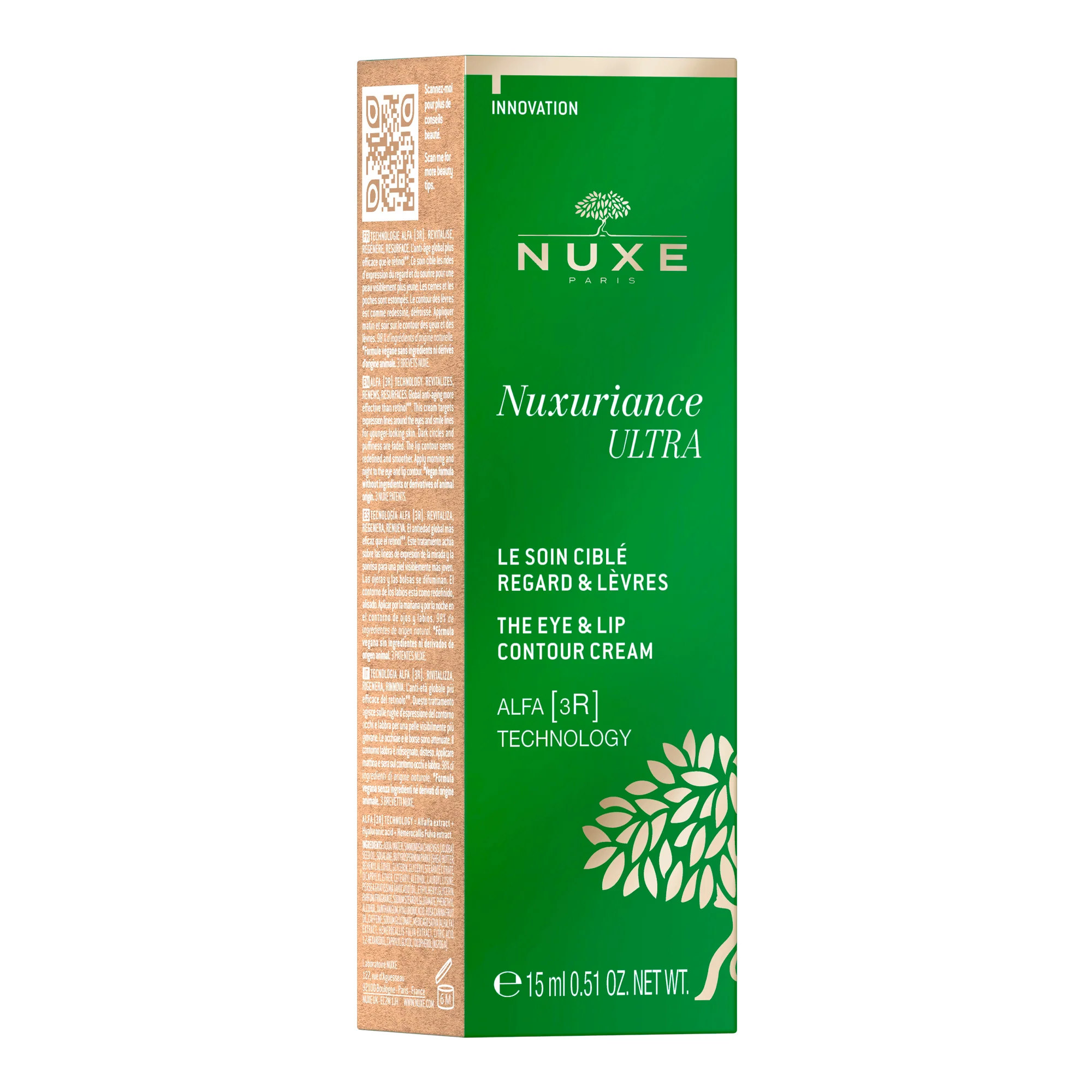 Nuxuriance Ultra za područje oko očiju i usana - za područje oko očiju protiv bora, za područje oko usana protiv bora