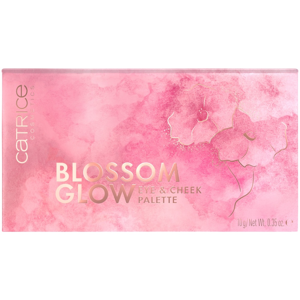 catrice Blossom Glow Eye & Cheek Palette Palette d'Ombres à Paupières