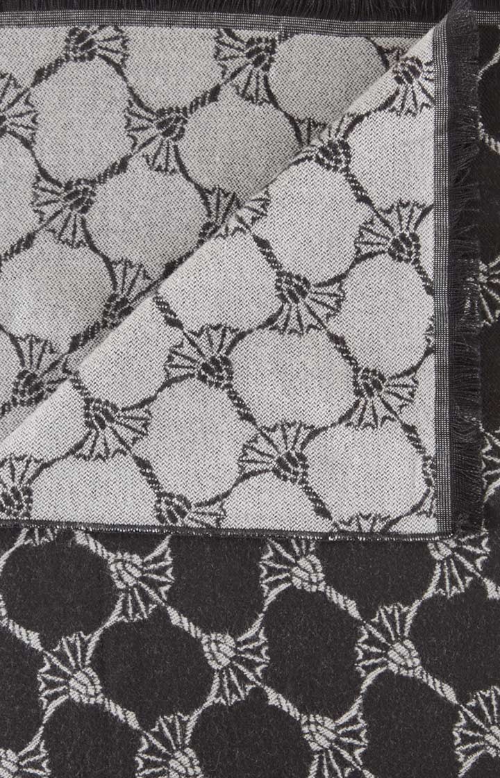 Cornflower-Schal Felix in Schwarz