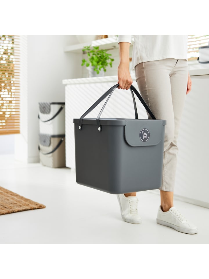 Rotho 3er Set Recycling Müllsystem 40 l ALBULA günstig kaufen onesize