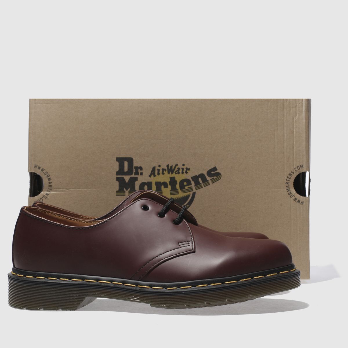 Dr. Martens 1461 bordó cipő