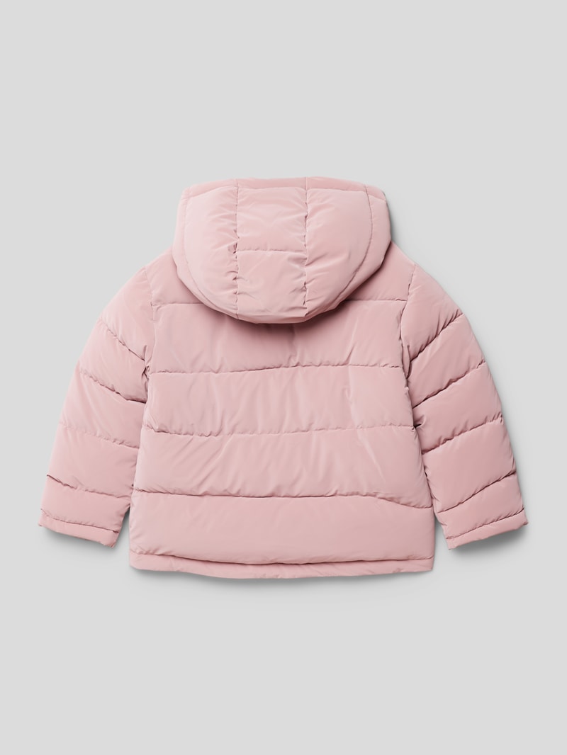Steppjacke mit Eingrifftaschen Modell 'Chiara' in hellrosa