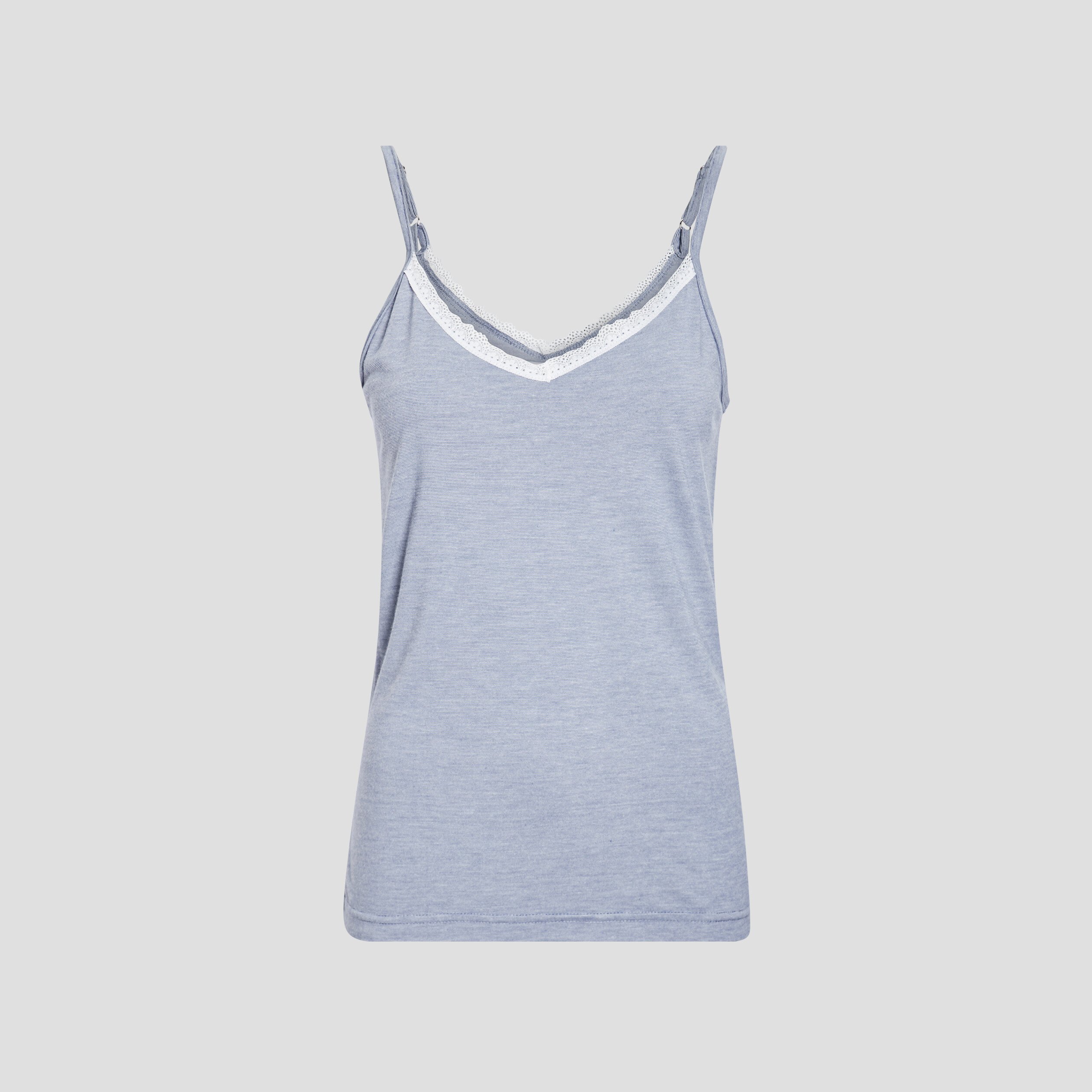 Haut de pyjama bleu femme | La Halle