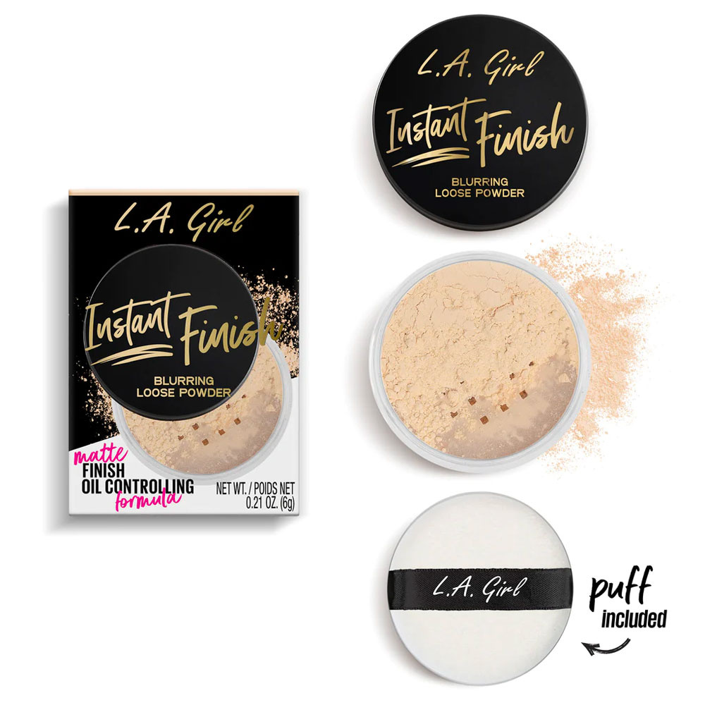 l.a girl cosmetics Instant Finish Loose Powder Poudre Libre de Fixation