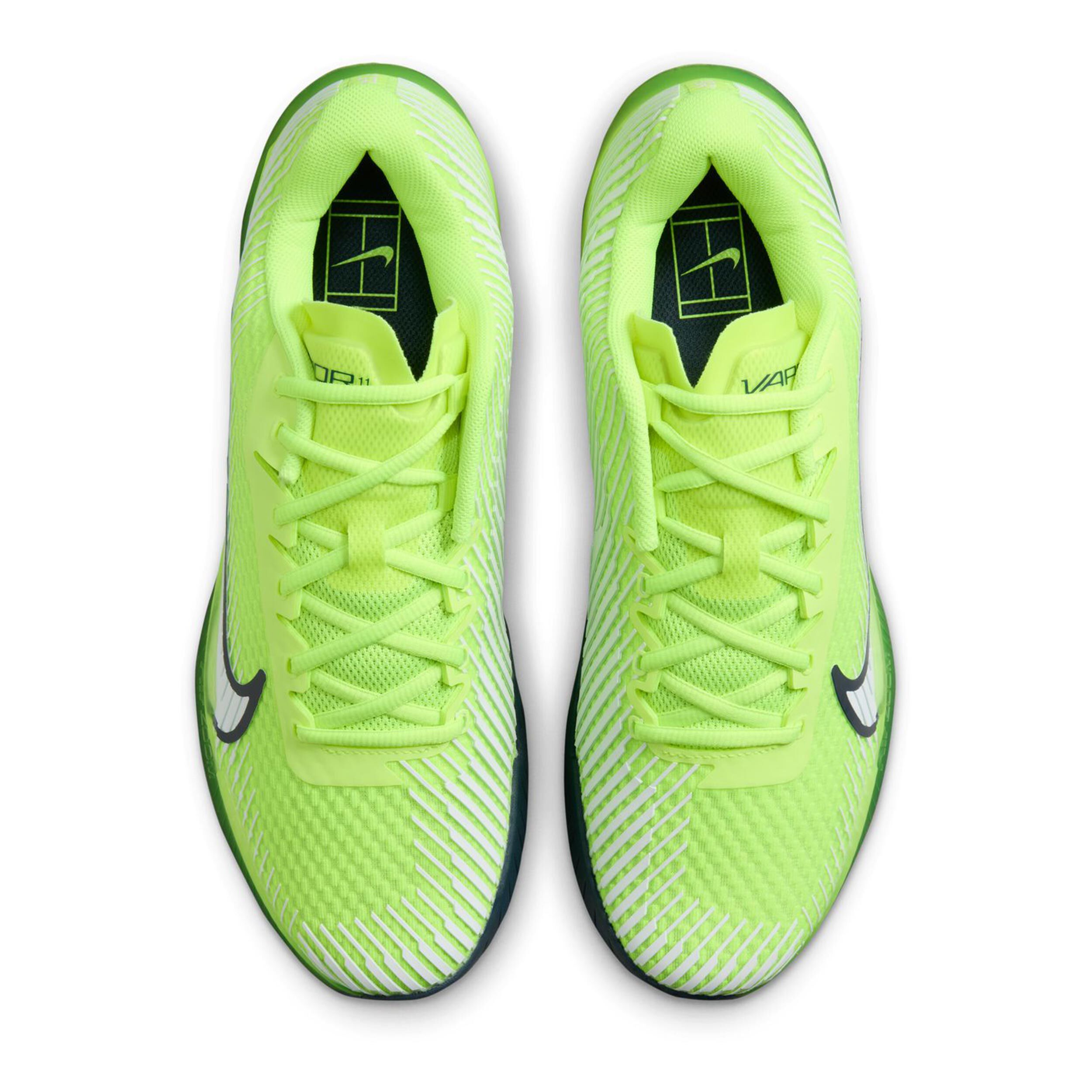 Air Zoom Vapor 11 Allcourtschuh Herren - Neongelb