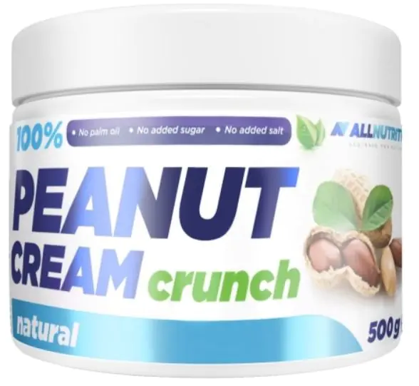 „Allnutrition“ žemės riešutų kremo traškučiai, 500 g