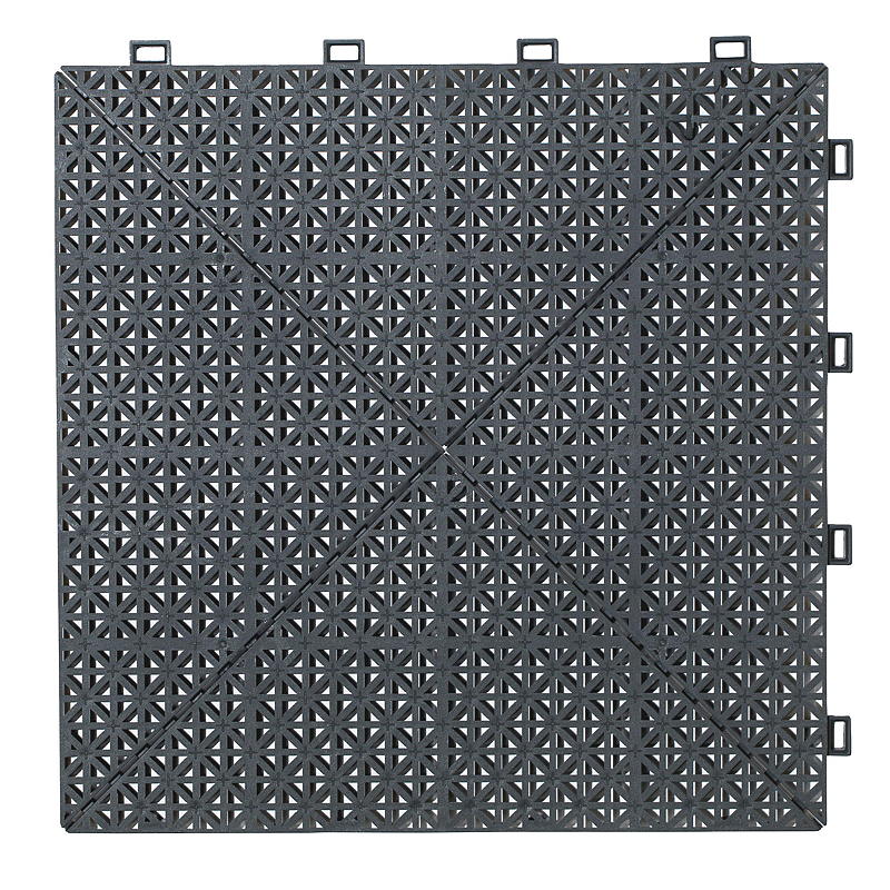Gulvfliser 6-pk 30x30 cm, mørkgrå