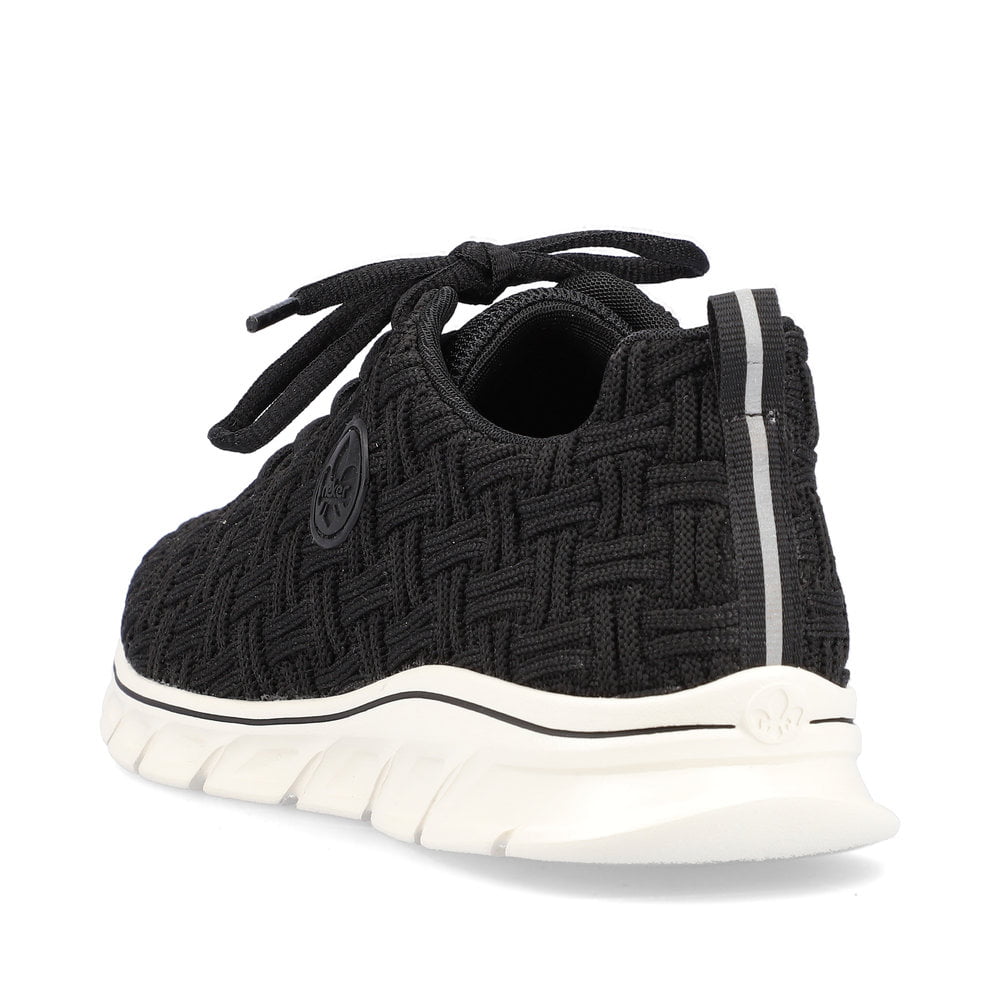 Rieker Damen Sneaker Low tiefschwarz