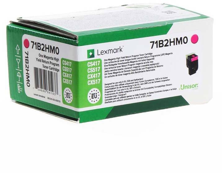 Lexmark Original Tonerkartusche 71B2HM0 Violett