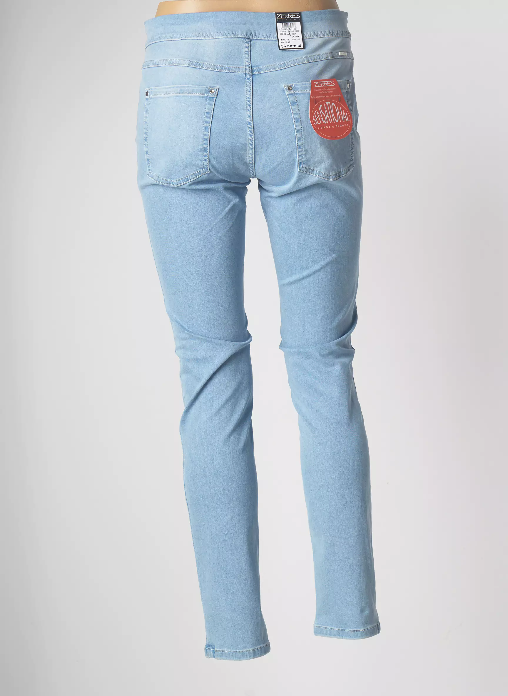 Zerres Jeggins Femme couleur bleu