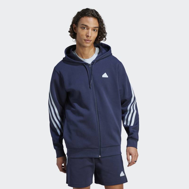 adidas Future Icons 3-Streifen Kapuzenjacke Sweatjacke Herren