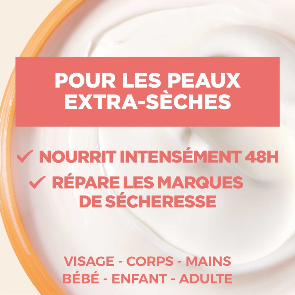 mixa Intensif peaux sèches La Crème Corps Des Peaux Extra-Sèches