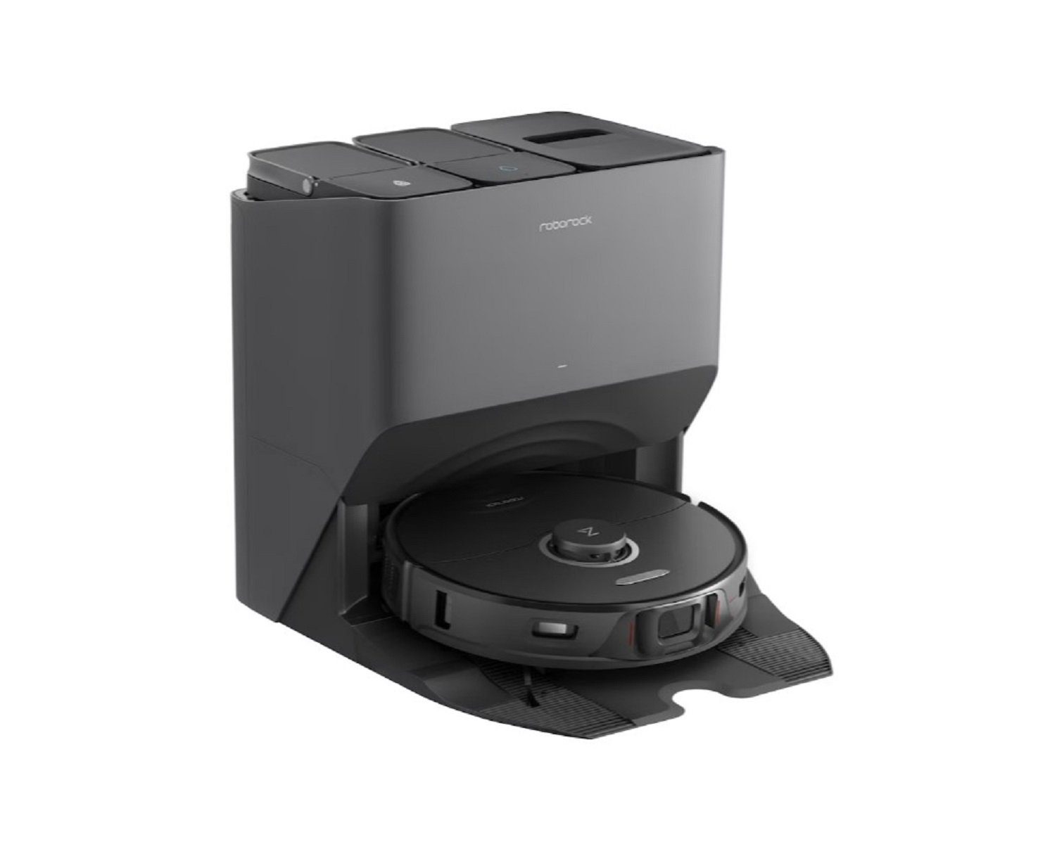 Roborock Nass-Trocken-Saugroboter Roborock S8 Pro Ultra Saugroboter mit Wischfunktion schwarz, App-Steuerung, Andockstation, Wischfunktion