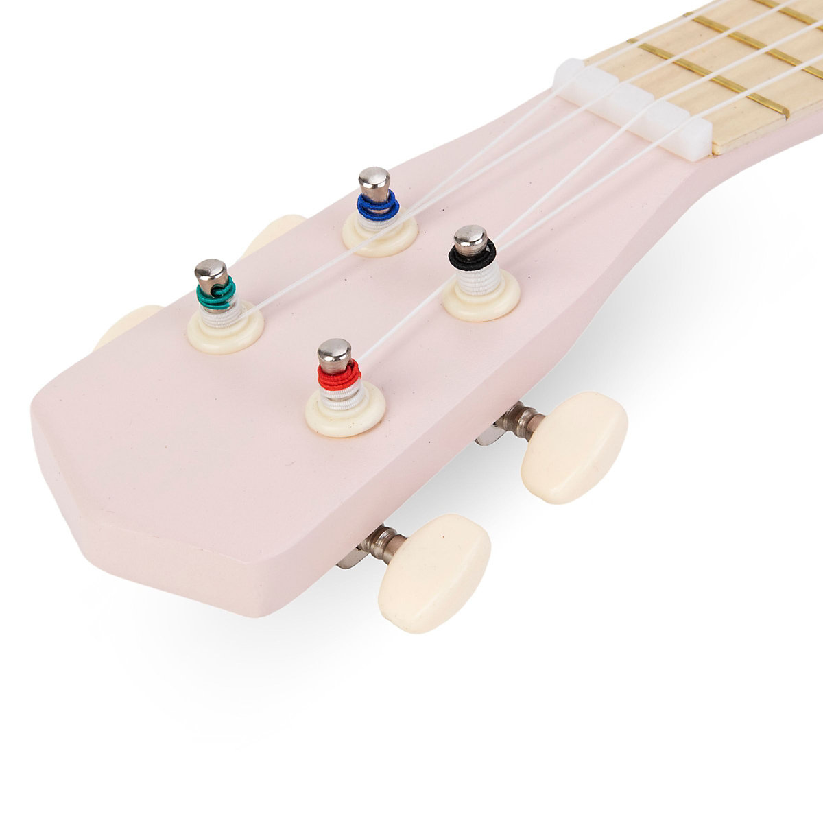 Holzgitarre – Ukulele – rosa Farbe, lehrt einfache Akkorde, stimuliert den Hörsinn, Nachahmung eines echten Instruments, schöne Klänge