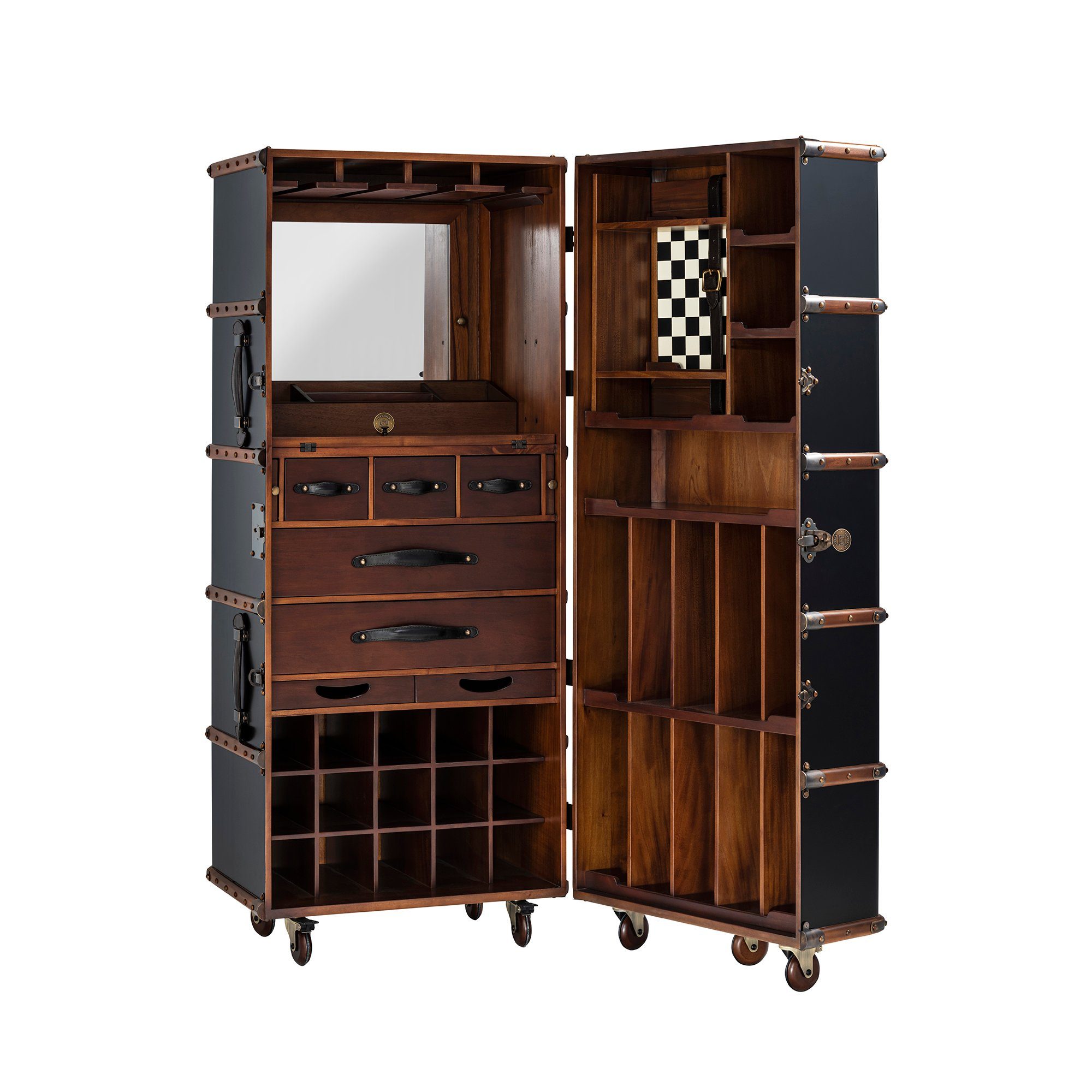 AUTHENTIC MODELS Weinregal Stateroom Bar