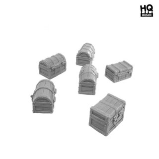 HQ Resin - Wooden Chests Set