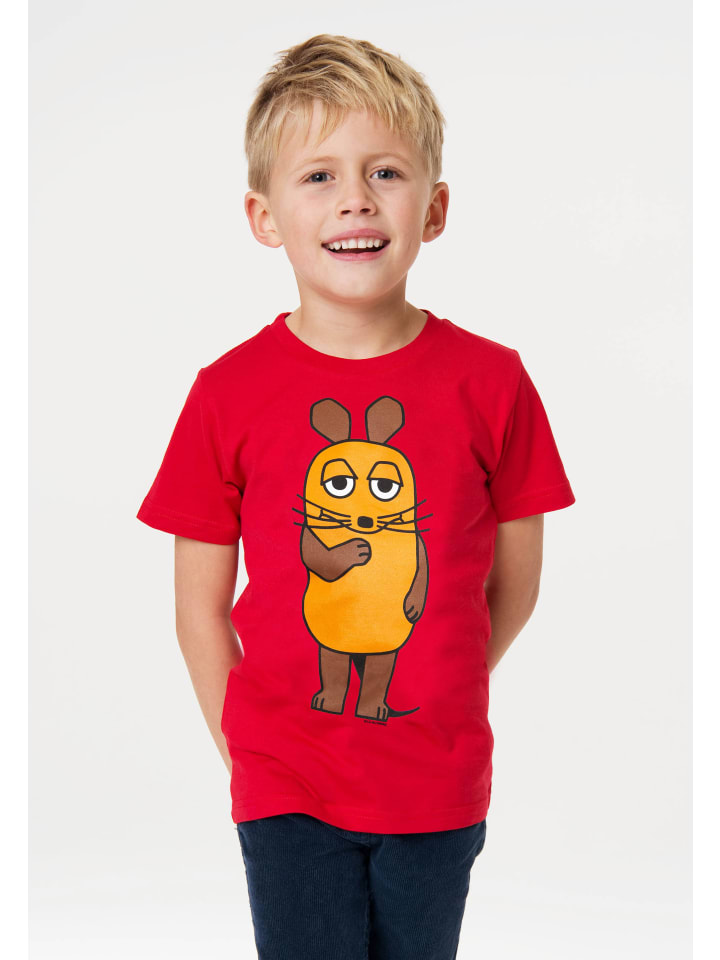 Logoshirt T-Shirt Sendung mit der Maus - Maus in rot günstig kaufen