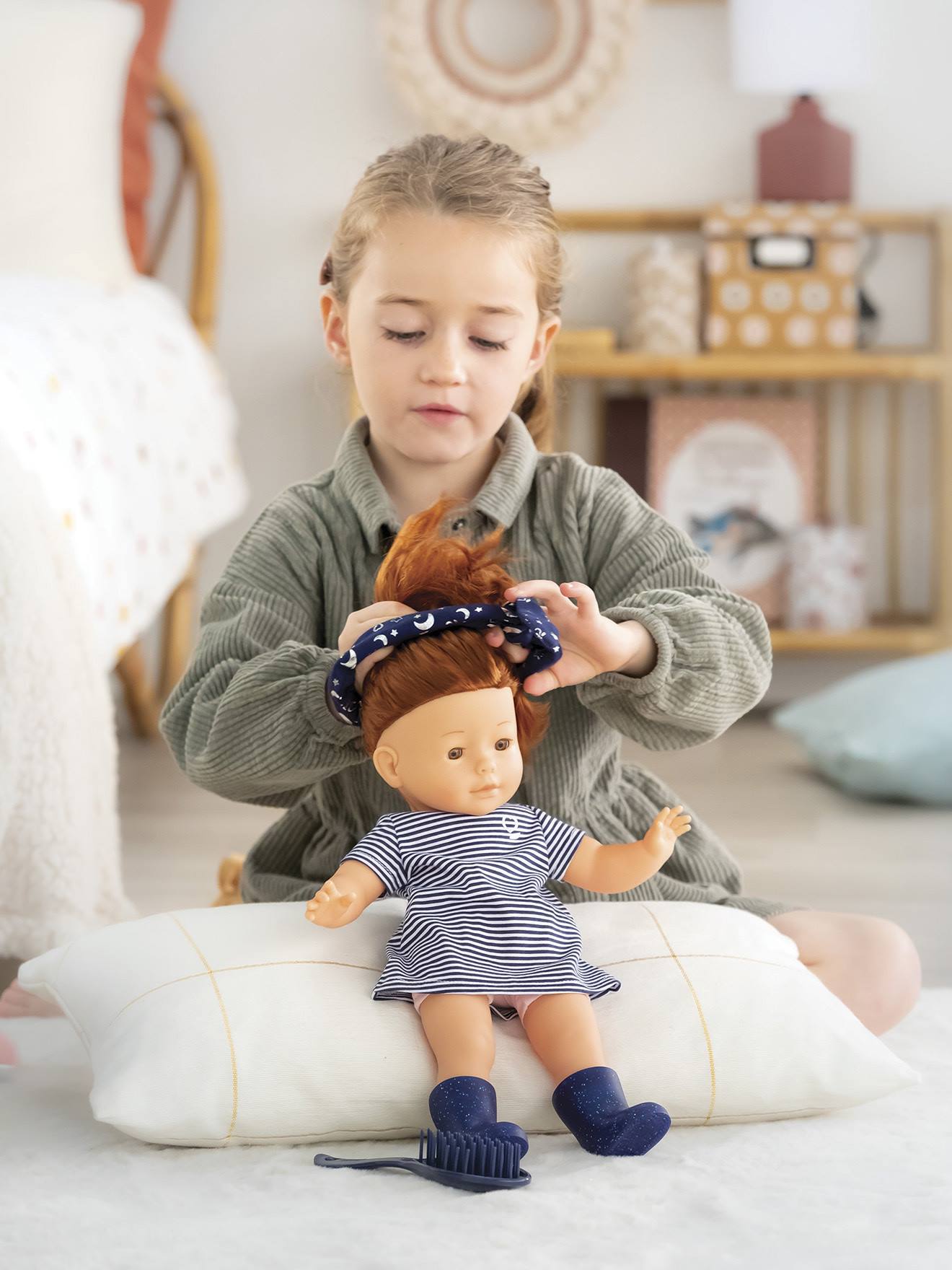 Coffret Robe rayée & accessoires