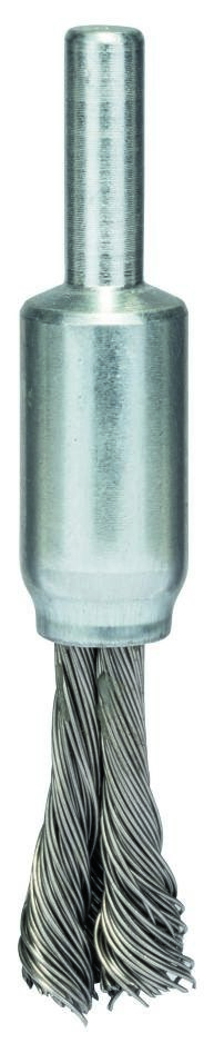 Bosch Blauw Accessoires 2608622128 Penseelborstel 10 mm gevlochten 6 mm schacht Roestvrij