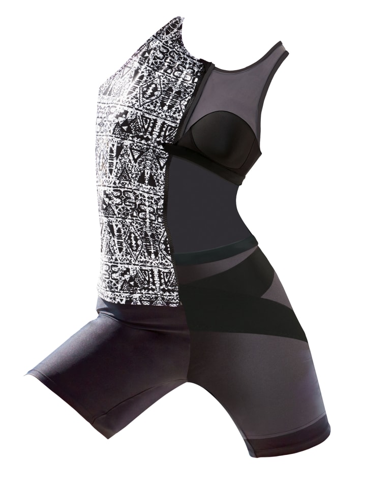 BECO the world of aquasports Tankini Top BEsuit Racerback Swimtop in schwarz-weiß günstig kaufen