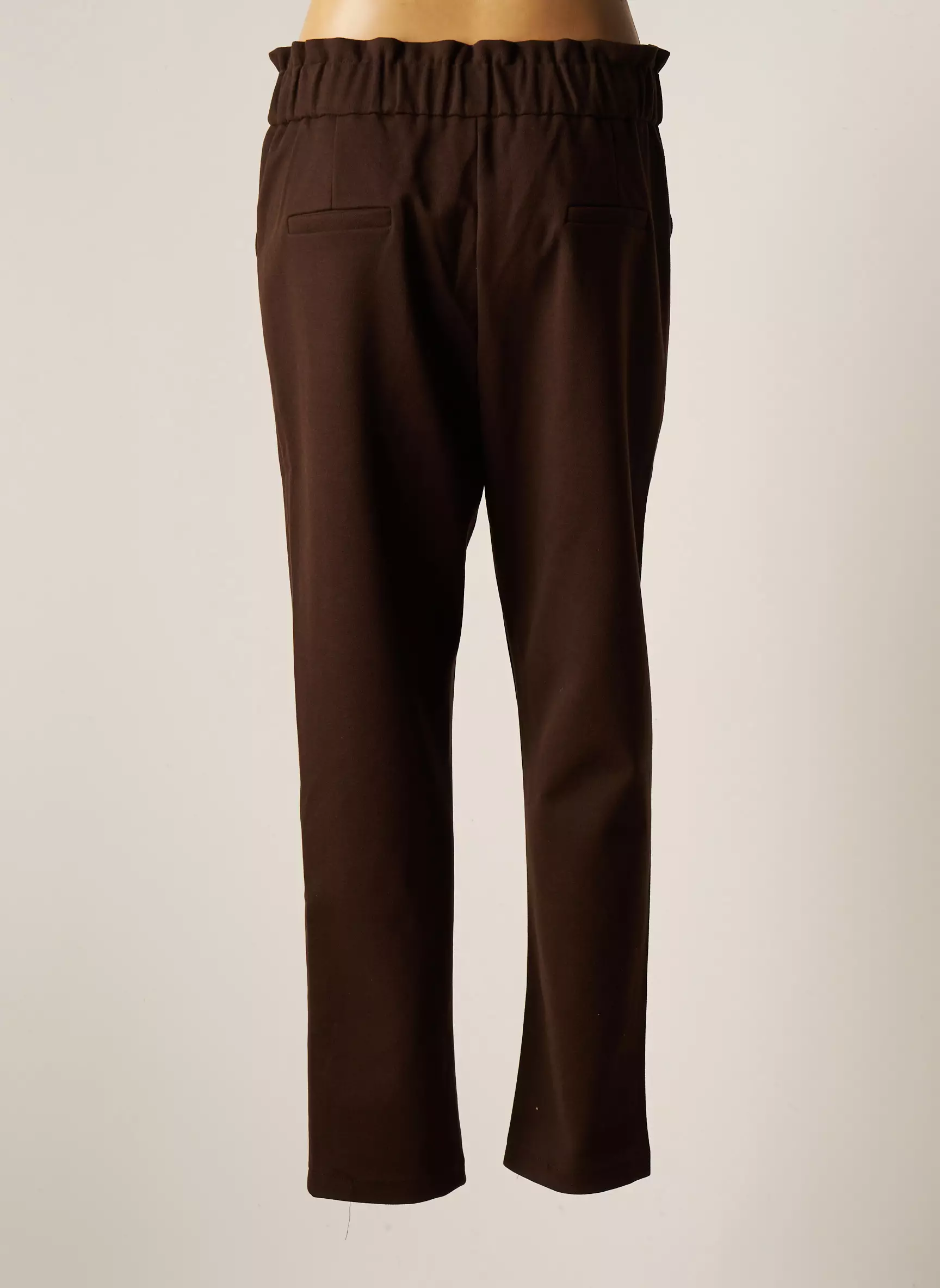 Molly Bracken Pantalons Chino Femme couleur marron