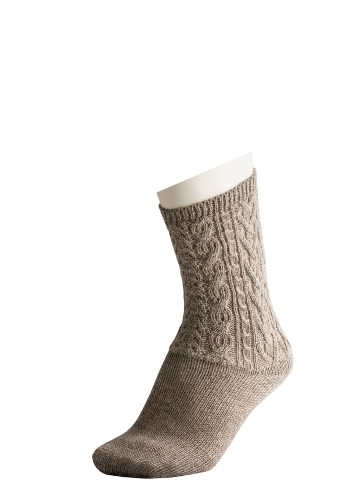Stockerpoint Stockerpoint Trachtensocken Norbert in beige günstig kaufen