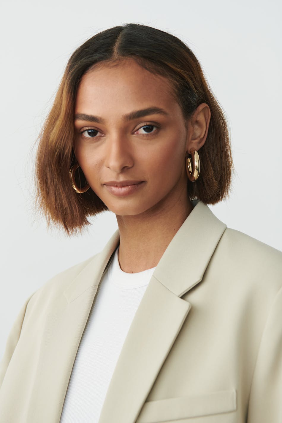 Big hoops earrings
