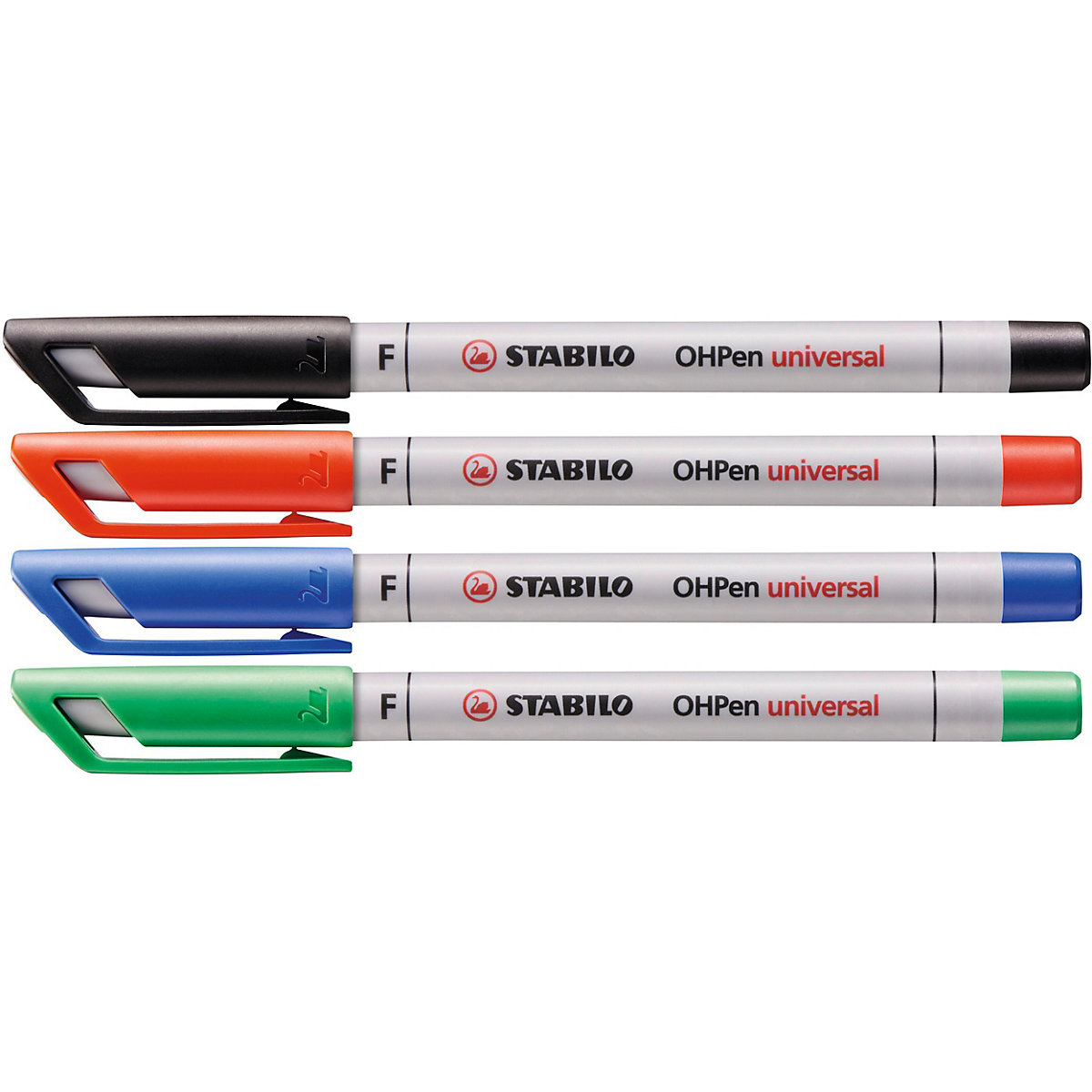 Folienstifte OHPen universal, wasserlöslich, fein, 4 Farben