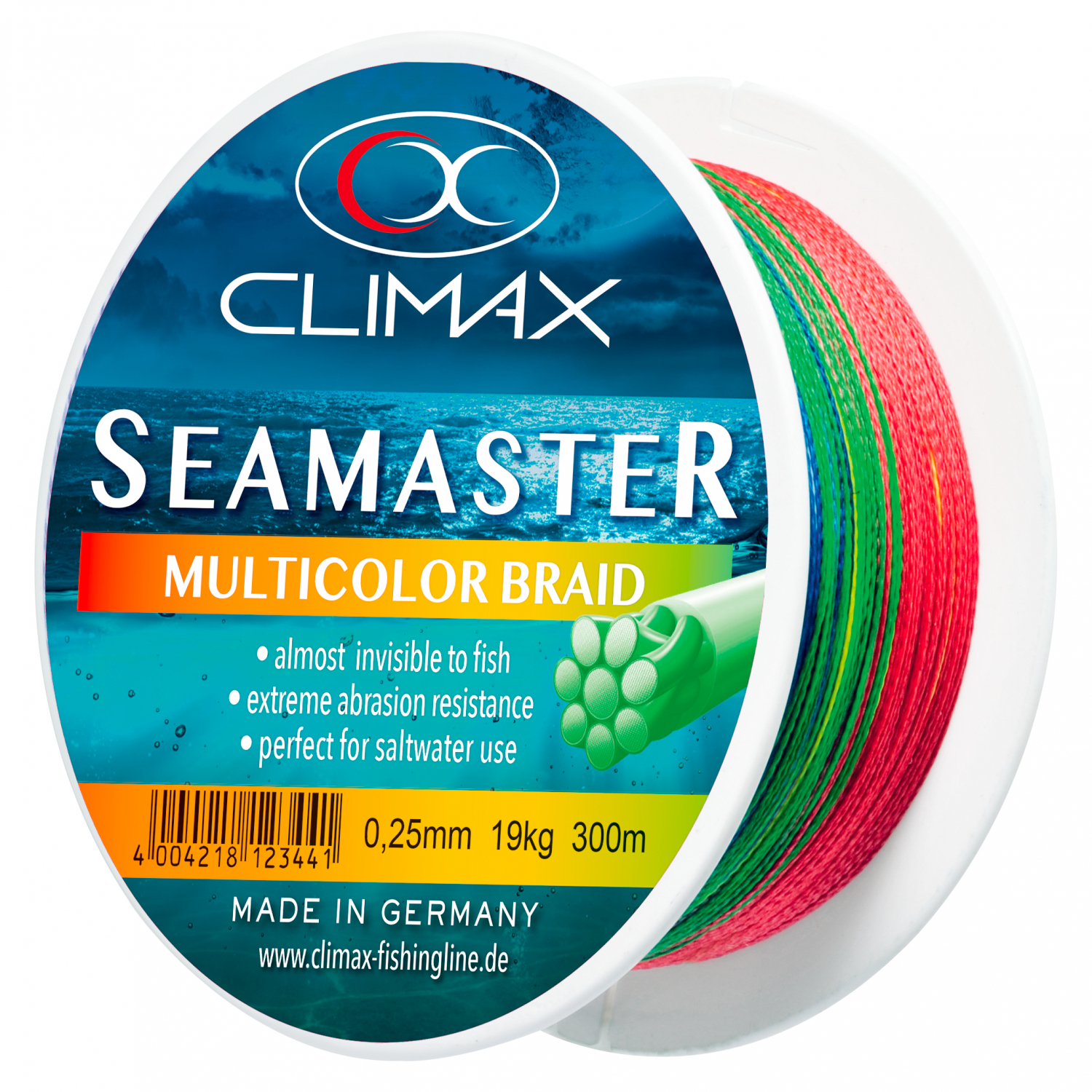 Climax Angelschnur Haruna Seamaster Braid (multicolor, 300 m)