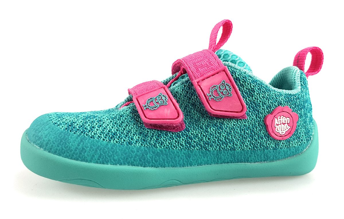Affenzahn Knit Happy Owl 00397-30003-700 Türkis turquoise