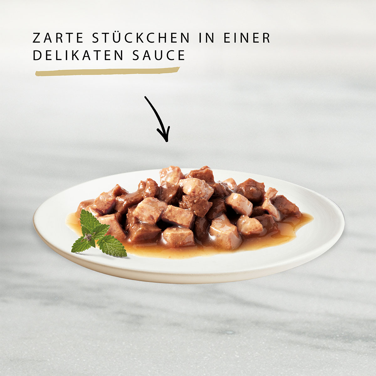 GOURMET Gold Zarte Häppchen in Sauce mit Huhn und Leber