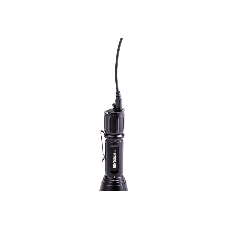 LED-Taschenlampe Nextorch Hunting Set T7, wiederaufladbare 1300-Lumen-LED (taktische Taschenlampe)