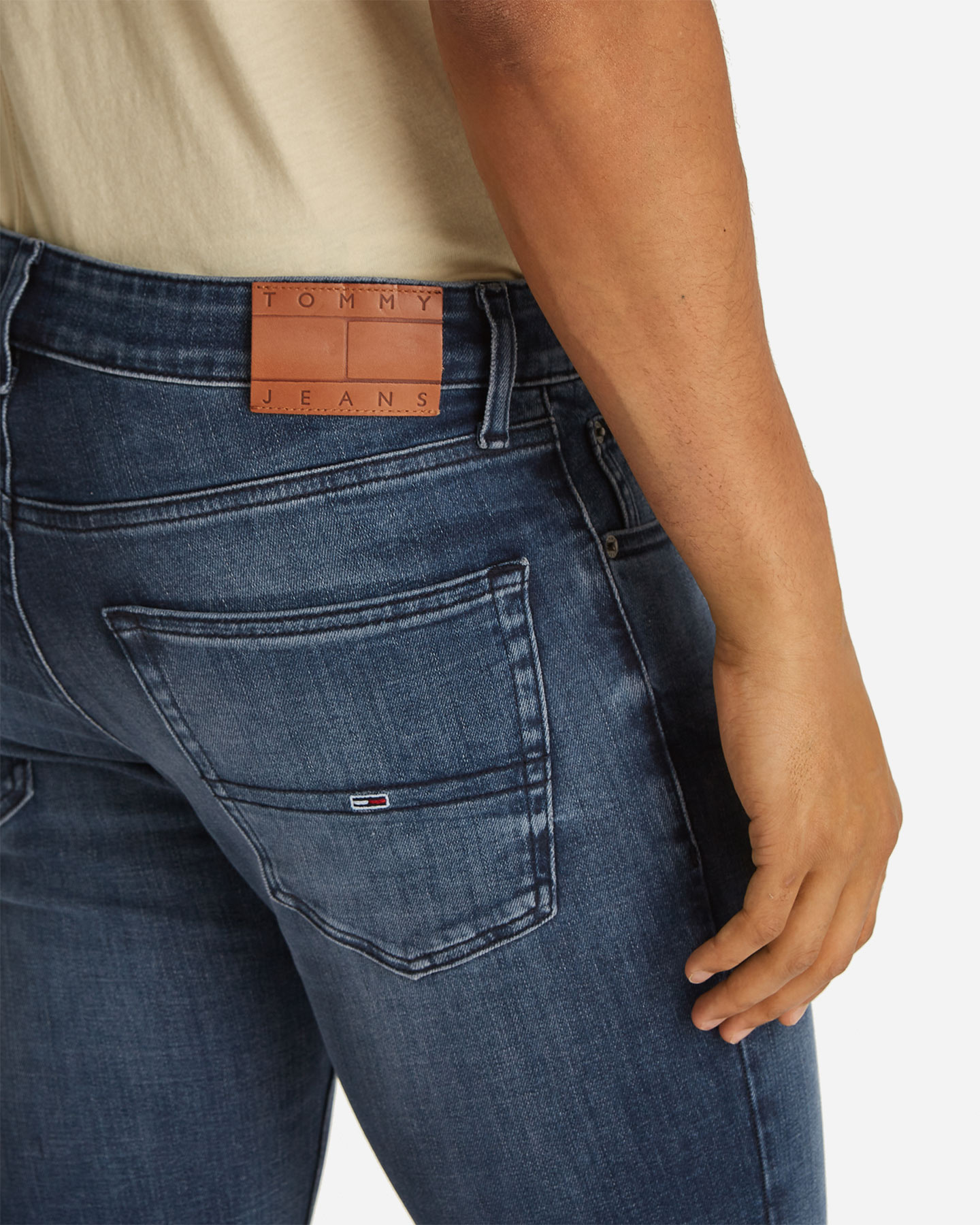 Džínsy Tommy Hilfiger Scanton Slim M DM0DM20550-1BK